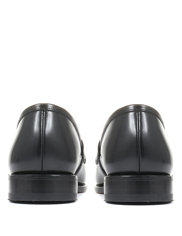 Jones X Loake Men's Shoes Leather Slip-On Loafers 4 Jones X Loake Men's Shoes Leather Slip-On Loafers - Image 4