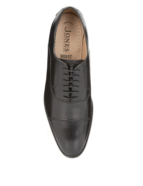 Jones Bootmaker Men's Smart Shoes Wide Fit Leather Oxford Shoes 3 Jones Bootmaker Men's Smart Shoes Wide Fit Leather Oxford Shoes - Image 3