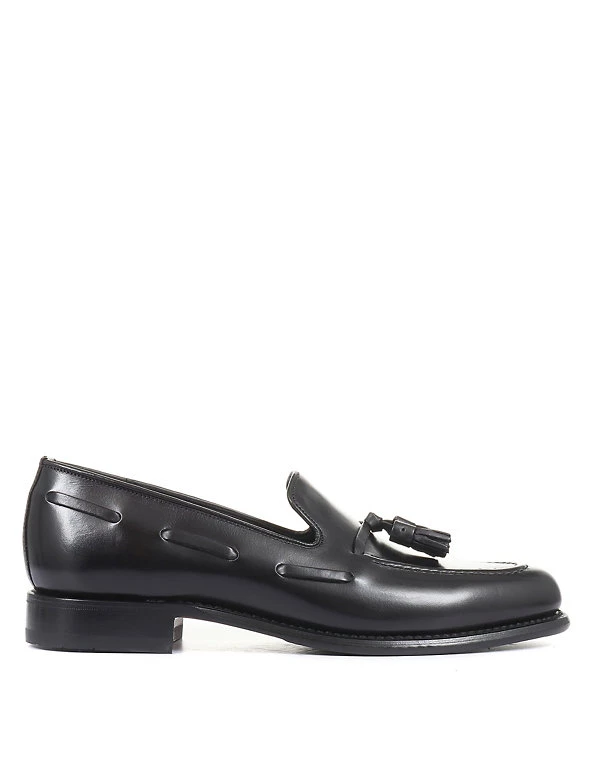 Jones X Loake Men's Summer Shoes Leather Slip-On Loafers 1 Jones X Loake Men's Summer Shoes Leather Slip-On Loafers
