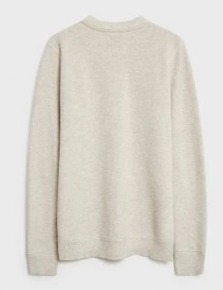 White Stuff Men's Jumpers Pure Cotton Textured Crew Neck Jumper -New In Mens Store SD 10 T19 1714 NB X EC 3