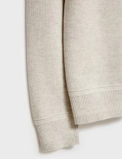 White Stuff Men's Jumpers Pure Cotton Textured Crew Neck Jumper -New In Mens Store SD 10 T19 1714 NB X EC 4