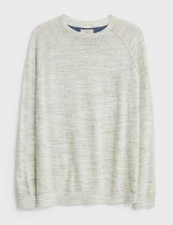 White Stuff Men's Jumpers Cotton Rich Crew Neck Jumper -New In Mens Store SD 10 T19 1715 J4 X EC 90