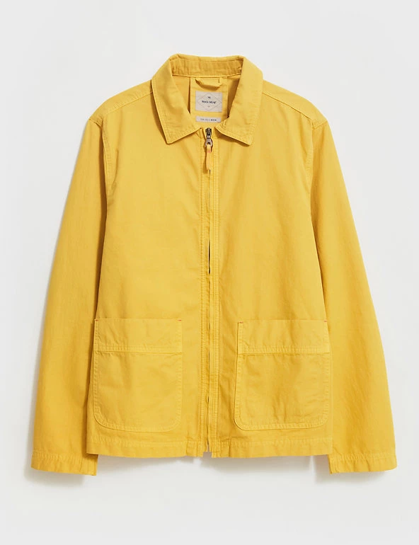 White Stuff Men's Coats & Jackets Pure Cotton Utility Jacket 2 White Stuff Men's Coats & Jackets Pure Cotton Utility Jacket - Image 2