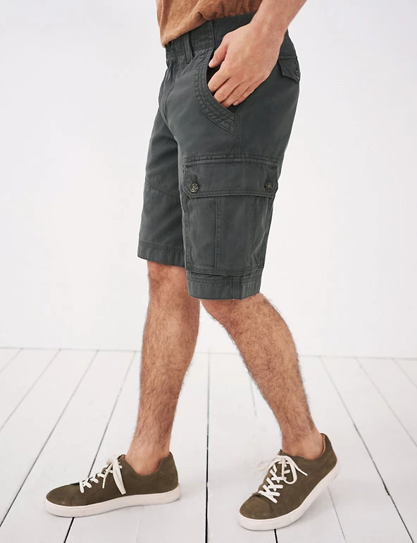 White Stuff Men's Shorts Pure Cotton Cargo Shorts 9 White Stuff Men's Shorts Pure Cotton Cargo Shorts - Image 9