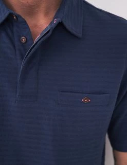 White Stuff Men's Polo Shirts Pure Cotton Textured Polo Shirt -New In Mens Store SD 10 T19 1738 F4 X EC 1