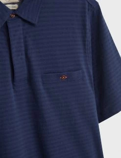 White Stuff Men's Polo Shirts Pure Cotton Textured Polo Shirt -New In Mens Store SD 10 T19 1738 F4 X EC 4