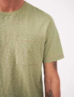 White Stuff Men's T-shirts Pure Cotton Geometric Print T-Shirt 7 White Stuff Men's T-shirts Pure Cotton Geometric Print T-Shirt -New In Mens Store SD 10 T19 1746 J4 X EC 1