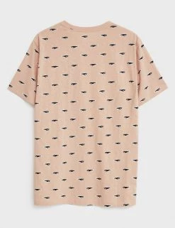 White Stuff Men's T-shirts Pure Cotton Fish Print T-Shirt -New In Mens Store SD 10 T19 1748 A4 X EC 3