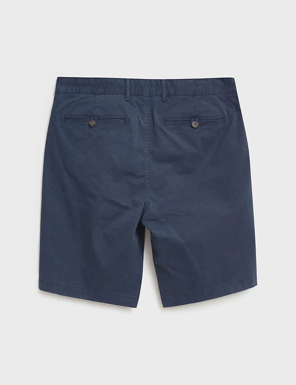 White Stuff Men's Shorts Cotton Rich Stretch Chino Shorts 5 White Stuff Men's Shorts Cotton Rich Stretch Chino Shorts - Image 5