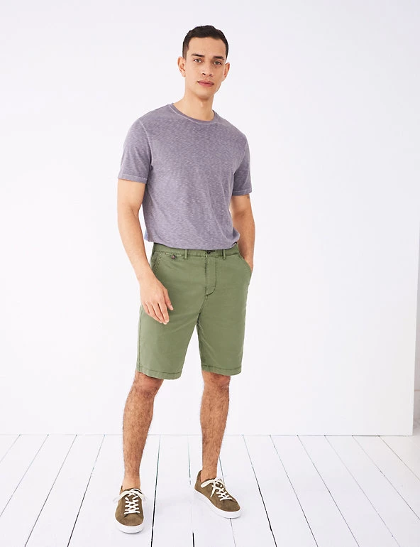 White Stuff Men's Shorts Cotton Rich Stretch Chino Shorts 35 White Stuff Men's Shorts Cotton Rich Stretch Chino Shorts - Image 35