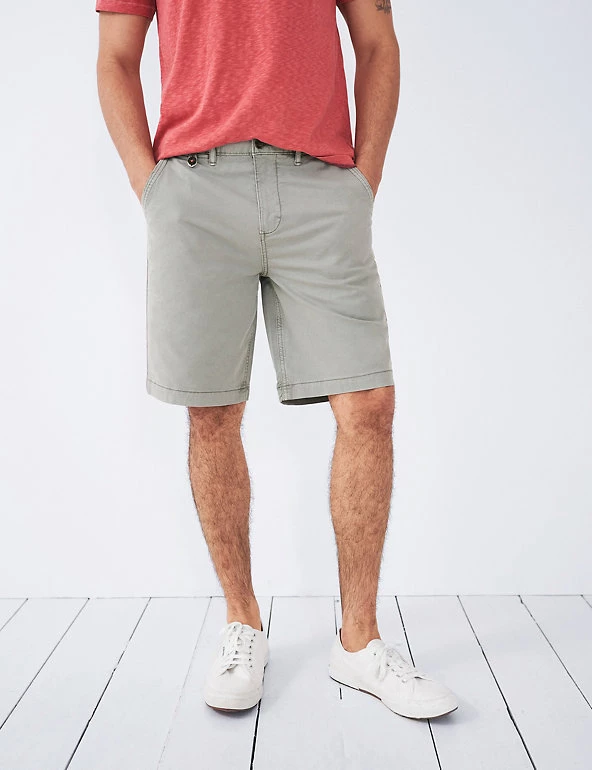 White Stuff Men's Shorts Cotton Rich Stretch Chino Shorts 9 White Stuff Men's Shorts Cotton Rich Stretch Chino Shorts - Image 9