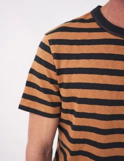 White Stuff Men's T-shirts Pure Cotton Striped Crew Neck T-Shirt -New In Mens Store SD 10 T19 1767 N4 X EC 1