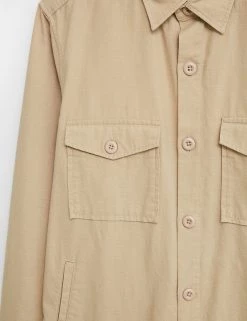 White Stuff Casual Shirts Pure Cotton Overshirt -New In Mens Store SD 10 T19 1780 NZ X EC 4