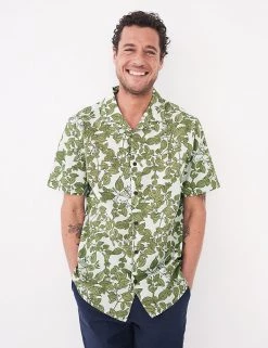 White Stuff Casual Shirts Pure Cotton Printed Shirt