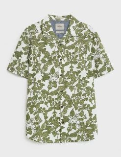 White Stuff Casual Shirts Pure Cotton Printed Shirt 7 White Stuff Casual Shirts Pure Cotton Printed Shirt -New In Mens Store SD 10 T19 1782 J4 X EC 90