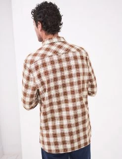 White Stuff Men's T-shirts Pure Cotton Check Shirt -New In Mens Store SD 10 T19 1783 N4 X EC 2