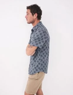 White Stuff Casual Shirts Pure Cotton Floral Shirt -New In Mens Store SD 10 T19 1789 E4 X EC 1