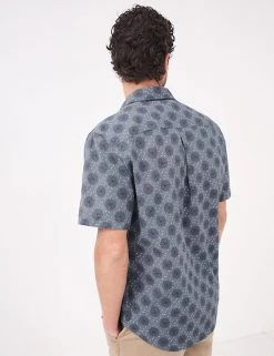 White Stuff Casual Shirts Pure Cotton Floral Shirt -New In Mens Store SD 10 T19 1789 E4 X EC 2