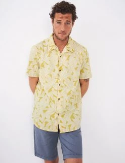 White Stuff Casual Shirts Pure Cotton Hawaiian Shirt