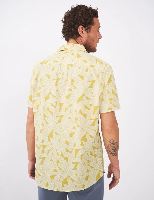 White Stuff Casual Shirts Pure Cotton Hawaiian Shirt 4 White Stuff Casual Shirts Pure Cotton Hawaiian Shirt - Image 4