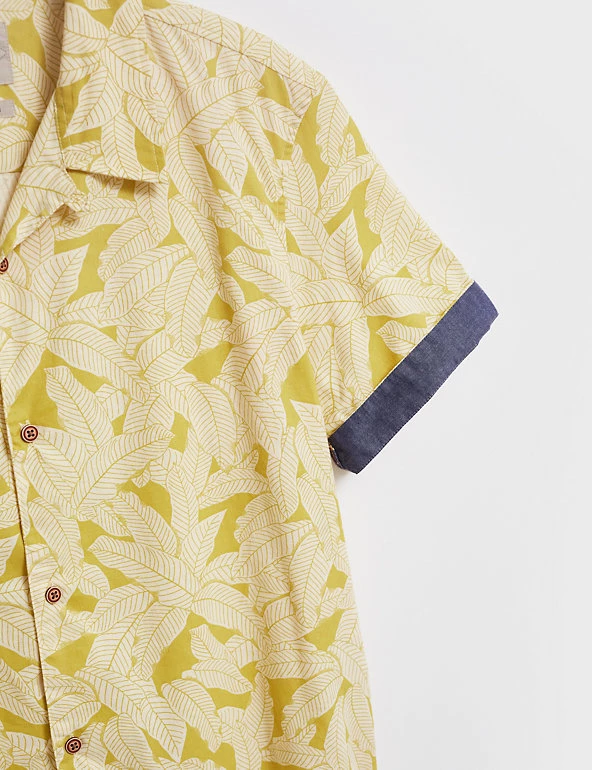 White Stuff Casual Shirts Pure Cotton Hawaiian Shirt 6 White Stuff Casual Shirts Pure Cotton Hawaiian Shirt - Image 6