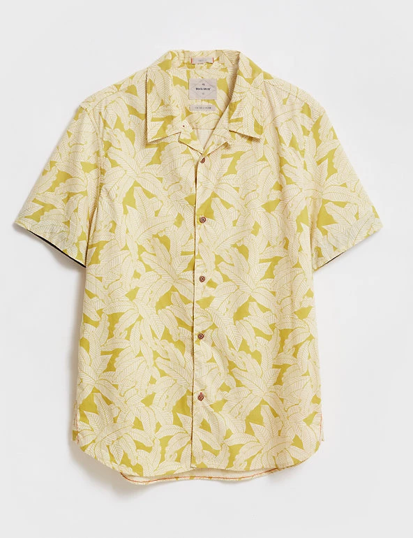 White Stuff Casual Shirts Pure Cotton Hawaiian Shirt 2 White Stuff Casual Shirts Pure Cotton Hawaiian Shirt - Image 2