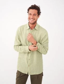 White Stuff Casual Shirts Pure Linen Shirt -New In Mens Store SD 10 T19 1792 J0 X EC 0