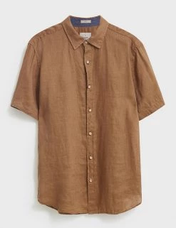 White Stuff Casual Shirts Pure Linen Shirt -New In Mens Store SD 10 T19 1793 N0 X EC 90