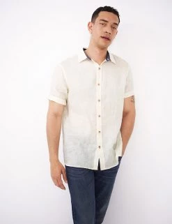 White Stuff Casual Shirts Pure Linen Shirt -New In Mens Store SD 10 T19 1793 NZ X EC 0