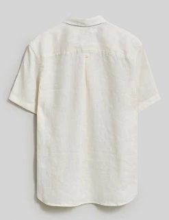 White Stuff Casual Shirts Pure Linen Shirt -New In Mens Store SD 10 T19 1793 NZ X EC 3