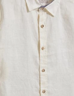 White Stuff Casual Shirts Pure Linen Shirt -New In Mens Store SD 10 T19 1793 NZ X EC 4