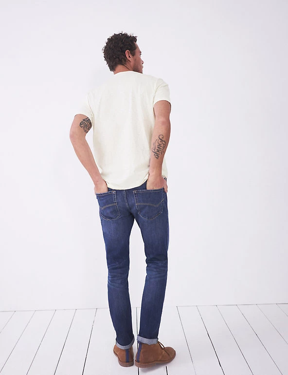 White Stuff Men's T-shirts Pure Cotton Crew Neck T-Shirt 16 White Stuff Men's T-shirts Pure Cotton Crew Neck T-Shirt - Image 16