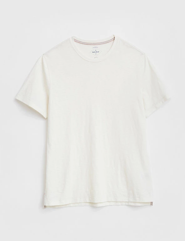 White Stuff Men's T-shirts Pure Cotton Crew Neck T-Shirt 14 White Stuff Men's T-shirts Pure Cotton Crew Neck T-Shirt - Image 14