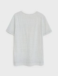 White Stuff Men's T-shirts Pure Cotton Geometric T-Shirt -New In Mens Store SD 10 T19 1802 NZ X EC 4