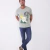 White Stuff Men's T-shirts Cotton Rich Balloon Graphic T-Shirt