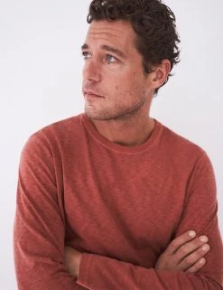 White Stuff Men's T-shirts Pure Cotton Long Sleeve T-Shirt -New In Mens Store SD 10 T19 1805 B0 X EC 1