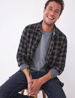 White Stuff Men's T-shirts Pure Cotton Long Sleeve T-Shirt -New In Mens Store SD 10 T19 1805 D0 X EC 1