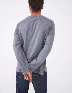 White Stuff Men's T-shirts Pure Cotton Long Sleeve T-Shirt -New In Mens Store SD 10 T19 1805 D0 X EC 2