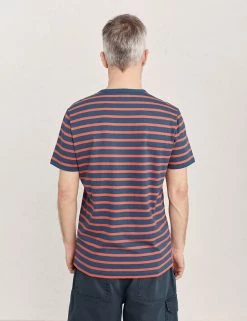 Seasalt Cornwall Men's T-shirts Organic Cotton Crew Neck Striped T-Shirt 8 Seasalt Cornwall Men's T-shirts Organic Cotton Crew Neck Striped T-Shirt -New In Mens Store SD 10 T19 2403 P4 X EC 2