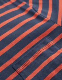 Seasalt Cornwall Men's T-shirts Organic Cotton Crew Neck Striped T-Shirt 9 Seasalt Cornwall Men's T-shirts Organic Cotton Crew Neck Striped T-Shirt -New In Mens Store SD 10 T19 2403 P4 X EC 3