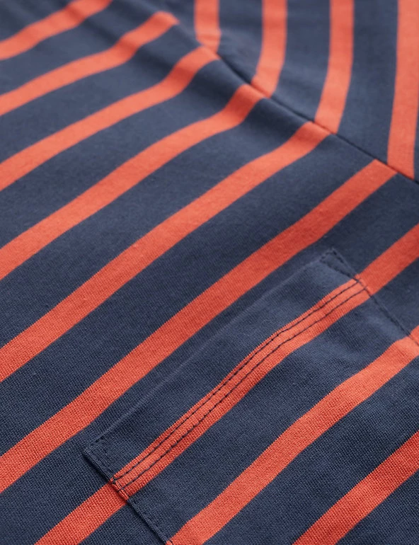 Seasalt Cornwall Men's T-shirts Organic Cotton Crew Neck Striped T-Shirt 5 Seasalt Cornwall Men's T-shirts Organic Cotton Crew Neck Striped T-Shirt - Image 5