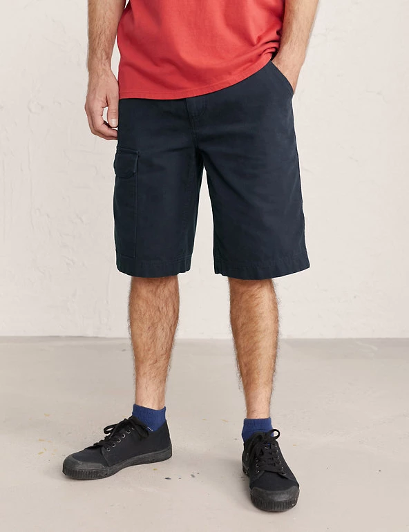 Seasalt Cornwall Men's Shorts Pure Cotton Cargo Shorts 3 Seasalt Cornwall Men's Shorts Pure Cotton Cargo Shorts - Image 3