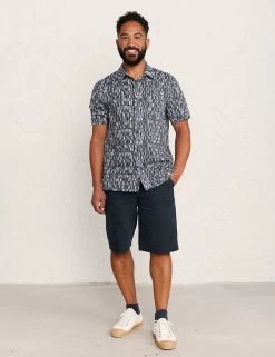 Seasalt Cornwall Men's Shirts Pure Linen Printed Shirt -New In Mens Store SD 10 T19 2407 F4 X EC 1