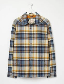 FatFace Casual Shirts Pure Cotton Check Long Sleeve Overshirt -New In Mens Store SD 10 T19 6334 E0 X EC 90