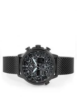 Men's Watches Citizen Navihawk World Time Stainless Steel Chronograph Watch -New In Mens Store SD 10 T55 1063 Y4 X EC 1