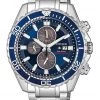 Men's Watches Citizen Promaster Diver's Stainless Steel Chronograph Watch