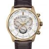 Men's Watches Citizen Calibre 8700 Eco-Drive Leather Watch