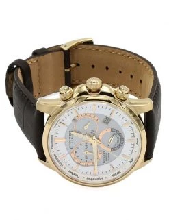 Men's Watches Citizen Calibre 8700 Eco-Drive Leather Watch -New In Mens Store SD 10 T55 1069 N4 X EC 1