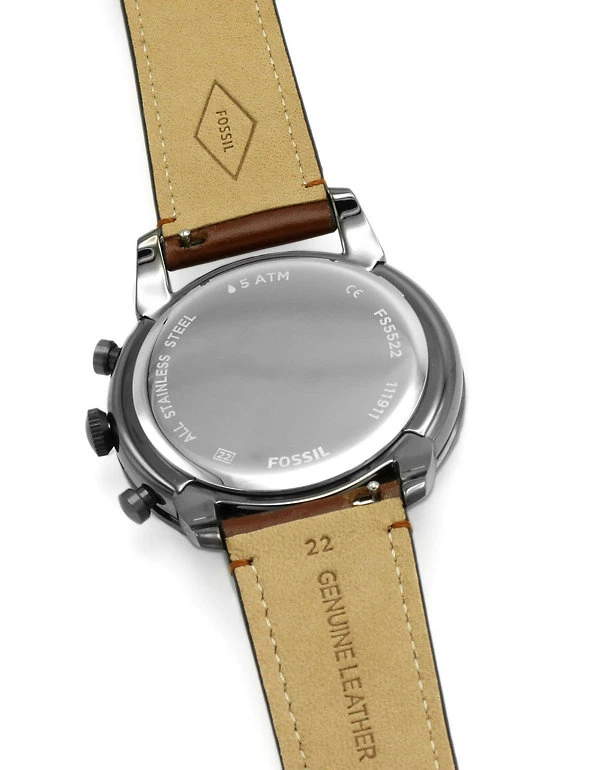 Men's Watches Fossil Townsman Brown Leather Watch 3 Men's Watches Fossil Townsman Brown Leather Watch - Image 3