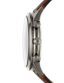 Men's Watches Fossil Townsman Brown Leather Watch 8 Men's Watches Fossil Townsman Brown Leather Watch -New In Mens Store SD 10 T55 1074 N4 X EC 3